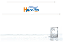 Tablet Screenshot of hpreiss.com